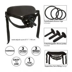 CalExotics Gode Ceinture Boundless Silicone Pegging Kit -Sextoy Soldes gode ceinture boundless silicone pegging kit 08