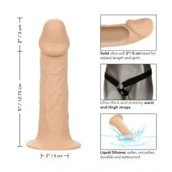 CalExotics Gode Ceinture Extension Et Harness Performance Maxx Realistic -Sextoy Soldes gode ceinture life like extension w harness chair 06