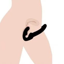 Strap U Gode Ceinture Point-G Strapless Revolver -Sextoy Soldes gode ceinture point g strapless revolver 04