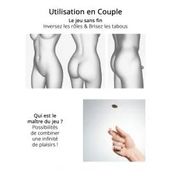 Strap-on-me Gode-Ceinture Strapless Multi Orgasm Bendable -Sextoy Soldes gode ceinture strapless multi orgasm noir 08