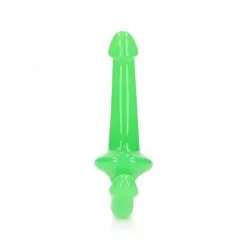 RealRock Gode Ceinture Strapless Strap-On GitD -Sextoy Soldes gode ceinture strapless strap on gitd vert 03