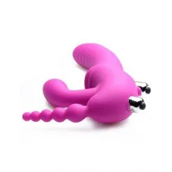 Strap U Gode Ceinture Strapless Vibrant Regal Rider Triple G 11 Strap U Gode Ceinture Strapless Vibrant Regal Rider Triple G -Sextoy Soldes gode ceinture strapless vibrant regal rider triple g 04