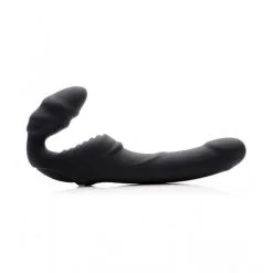 Strap U Gode Ceinture Strapless Vibrant Slim Rider Ribbed