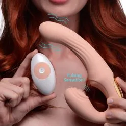 Strap U Gode Ceinture Télécommandé 15X U-Pulse 11 Strap U Gode Ceinture Télécommandé 15X U-Pulse -Sextoy Soldes gode ceinture telecommande 15x u pulse 05