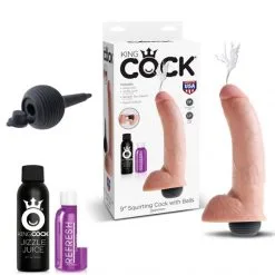 King Cock Gode Éjaculateur 23 Cm 11 King Cock Gode Éjaculateur 23 Cm -Sextoy Soldes gode ejaculateur 23cm king cock 6