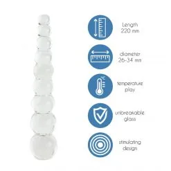 FeelzToys Gode En Verre Crystal Delight -Sextoy Soldes gode en verre crystal delight 03