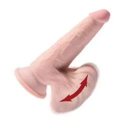 King Cock Gode Triple Densités 15 Cm Avec Testicules Mobiles -Sextoy Soldes gode triple densites 15 cm avec testicules mobiles 04