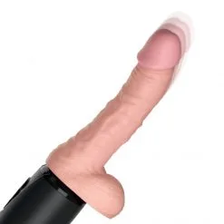 King Cock Gode Vibrant 17 Cm Triple Fonctions 11 King Cock Gode Vibrant 17 Cm Triple Fonctions -Sextoy Soldes gode vibrant 17 cm triple fonctions 04