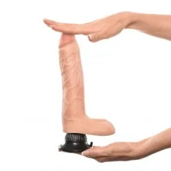 Pipedream Vibromasseur Real Feel Deluxe 22 Cm N°6 -Sextoy Soldes gode vibrant 22cm reel feal deluxe 4