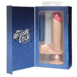 Doc Johnson Gode Ventouse Vibrant The Realistic Cock 20cm -Sextoy Soldes gode vibrant 8 inch doc johnson 3