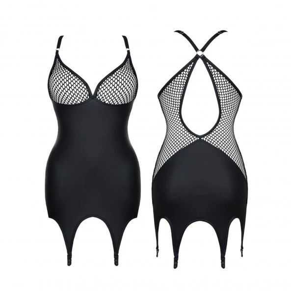 Demoniq Guêpière Eris + Bas Résilles Dark Desire 3 Demoniq Guêpière Eris + Bas Résilles Dark Desire – Image 3