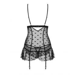 Obsessive Guêpière Heartia -Sextoy Soldes guepiere heartia 04