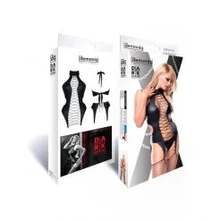 Demoniq Guêpière Hekate Dark Desire -Sextoy Soldes guepiere hekate dark desire 7