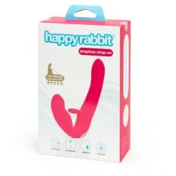 Happy Rabbit Gode-Ceinture Vibrant Strapless -Sextoy Soldes happy rabbit strapless strapon 05