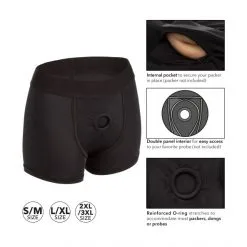 CalExotics Harnais Caleçon Boxer Brief -Sextoy Soldes harnais calecon boxer 03