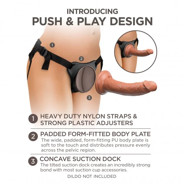 King Cock Harnais Dock Rond Confort Elite 7 King Cock Harnais Dock Rond Confort Elite – Image 7