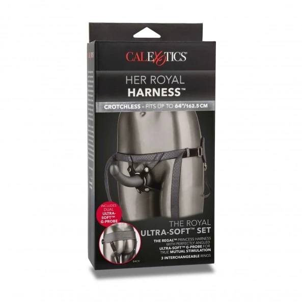 CalExotics Harnais The Royal Ultra-Soft Set 9 CalExotics Harnais The Royal Ultra-Soft Set – Image 9