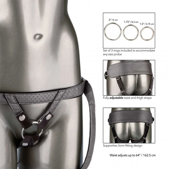 CalExotics Harnais Vibrant The Royal Vibrating 6 CalExotics Harnais Vibrant The Royal Vibrating – Image 6