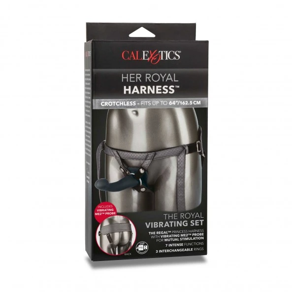 CalExotics Harnais Vibrant The Royal Vibrating 8 CalExotics Harnais Vibrant The Royal Vibrating – Image 8