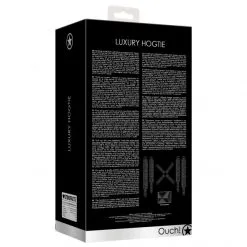 Ouch! Menottes En Croix Chevilles Et Poignets Luxury 12 Ouch! Menottes En Croix Chevilles Et Poignets Luxury -Sextoy Soldes hogtie ouch luxury noir 06