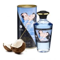 Shunga Huile Aphrodisiaque Chauffante Comestible