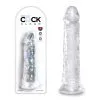 King Cock Dong Ventouse Clear 20 Cm