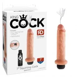 King Cock Dong Réaliste Éjaculateur 18 Cm