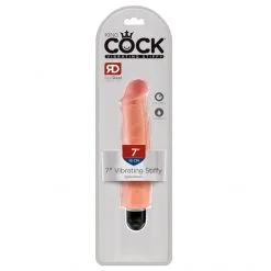 King Cock Dong Vibrant Stiffy 18 Cm -Sextoy Soldes king cock stiffy 18cm chair 03