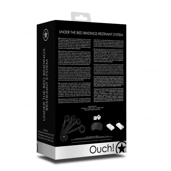 Ouch! Kit D'Attaches Sous Lit Under The Bed Binding Restraint Kit – Image 4