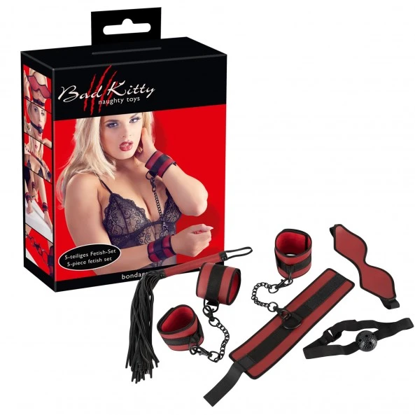 Bad Kitty Kit 5 Pièces Bondage Set 1 Bad Kitty Kit 5 Pièces Bondage Set