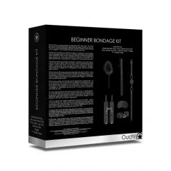 Ouch! Kit De Bondage Intermédiaire -Sextoy Soldes kit de bondage pour debutant noir 4