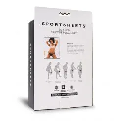 Sportsheets Hanais Et Dong Silicone Saffron Pegging Kit -Sextoy Soldes kit hanais et dong silicone saffron 06