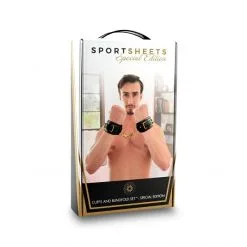 Sportsheets Kit Menottes Et Masque Occultant Special Edition -Sextoy Soldes kit menottes et masque occultant special edition 05