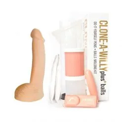 Clone-A-Willy Kit Moulage Gode Vibrant Avec Testicules