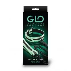 Nsnovelties Laisse à Collier Photoluminescent Glo -Sextoy Soldes laisse et collier photoluminescent glo 03