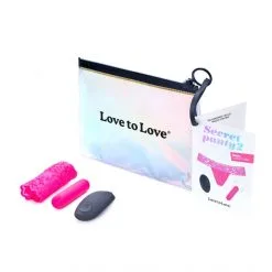 Love To Love Culotte Vibrante Secret Panty 2 Fluo -Sextoy Soldes love to love secret panty 2 neon rose 09