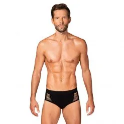 Obsessive Slip M101 Homme Noir -Sextoy Soldes m101 slip homme noir 3