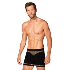 Obsessive Boxer M102 Homme Noir -Sextoy Soldes m102 boxer short homme noir 3