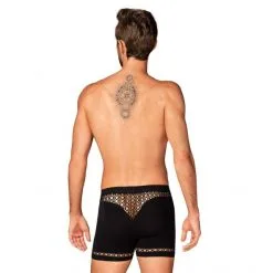 Obsessive Boxer M102 Homme Noir -Sextoy Soldes m102 boxer short homme noir 4