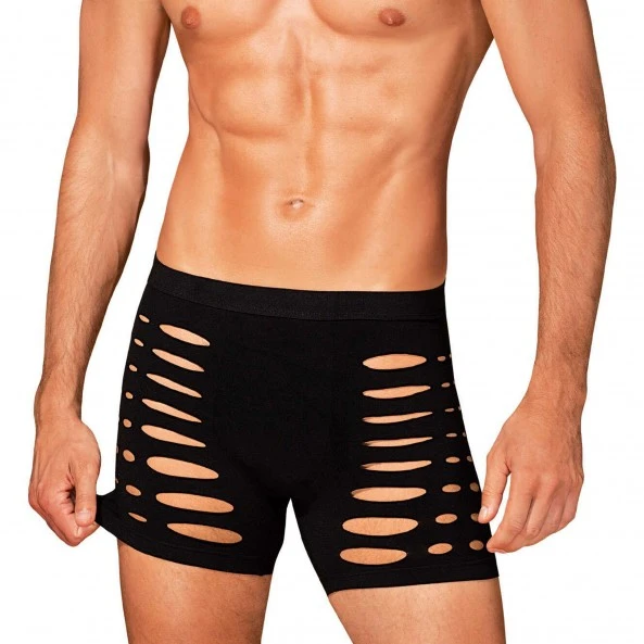 Obsessive Boxer M104 Homme Noir 1 Obsessive Boxer M104 Homme Noir