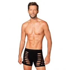 Obsessive Boxer M104 Homme Noir 10 Obsessive Boxer M104 Homme Noir -Sextoy Soldes m104 boxer short homme noir 3