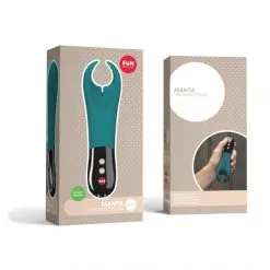 Fun Factory Masturbateur Manta -Sextoy Soldes manta bleu turquoise 4