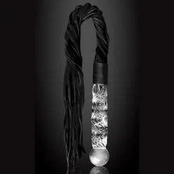 Icicles Martinet Et Gode En Verre N°38 -Sextoy Soldes martinet gode icicles no38 03