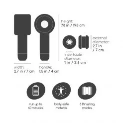 Crushious Masturbateur Compact Avec Manche Magnetus -Sextoy Soldes masturbateur compact avec manche magnetus 08