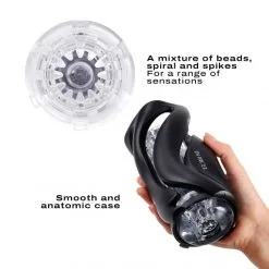 Dorcel Masturbateur Deep Blow -Sextoy Soldes masturbateur deep blow noir 05