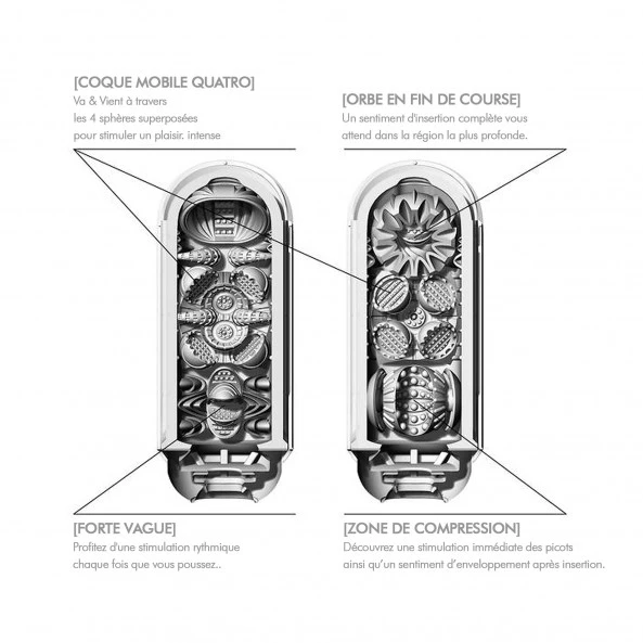 TENGA Masturbateur Flip Zero Red & Support Chauffant 6 TENGA Masturbateur Flip Zero Red & Support Chauffant – Image 6