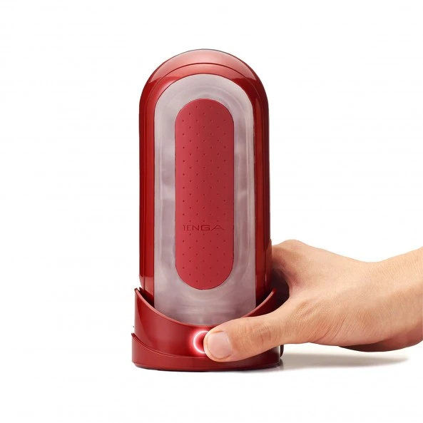 TENGA Masturbateur Flip Zero Red & Support Chauffant 8 TENGA Masturbateur Flip Zero Red & Support Chauffant – Image 8