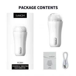 Svakom Masturbateur Robin 21 Svakom Masturbateur Robin -Sextoy Soldes masturbateur robin 11