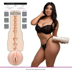 Fleshlight Masturbateur Violet Myers Waifu -Sextoy Soldes masturbateur violet myers waifu 05