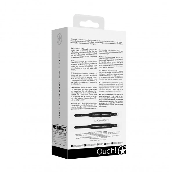 Ouch! Menottes De Cheville Diamonds 7 Ouch! Menottes De Cheville Diamonds – Image 7